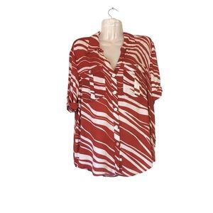 Womens Ruby Rd button down blouse